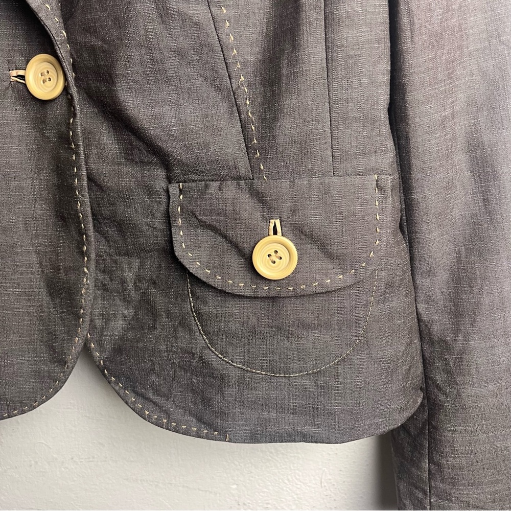 LOFT One Front Button Blazer - Picture 13 of 14